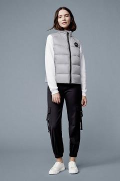 Chamarras Canada Goose Mujer México - Cypress Chalecos Black Label Blancos AL1078243